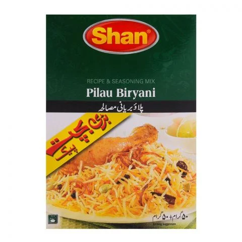 Shan Pullao Biryani Masala DP, 50+50g