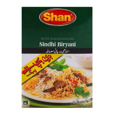 Shan Sindhi Biryani Masala DP, 60+60g