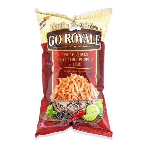 Go Royal Potato Sticks, Hot Chilli, 70g