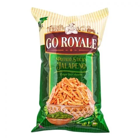 Go Royal Potato Sticks S/Jalapeno, 110g