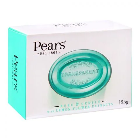 Pears Transparent Soap Lemon Ext, 125g