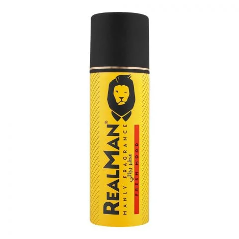 Real Man Body Spray Fresh Mood, 150ml