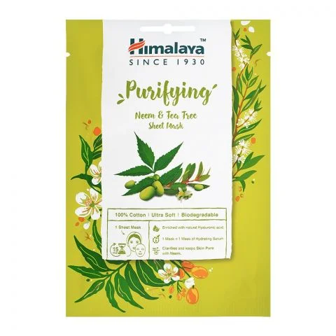 Himalaya Purifying Neem & T/Tree Mask, 30ml