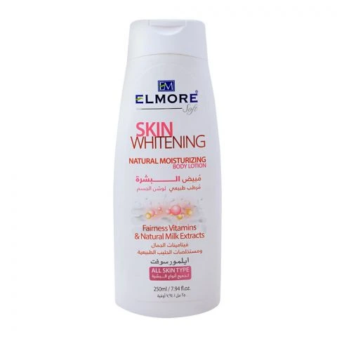 Elmore Skin Whitening Moisturizing Body Lotion, 250ml