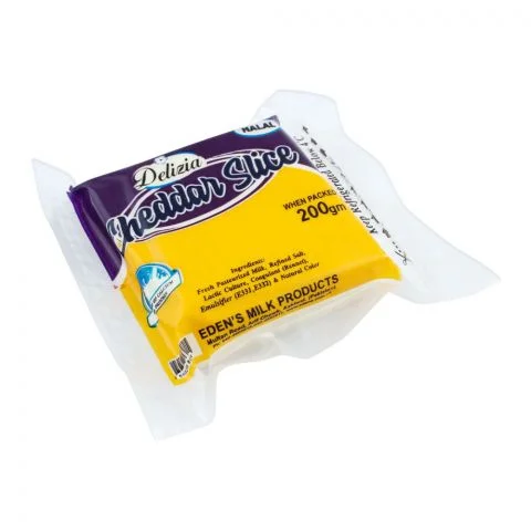 Delizia Cheddar Slice, 1KG