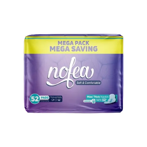 Nofea Maxi Thick Napkin, XL 52`s